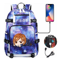 Printed Usb Youth Student Backpack For Men And Women's Leisure Large Capacity Travel Backpack
