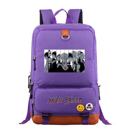 Cartoon And Manga Teenage Student Backpack, Men's And Women's Backpack, Travel Bag