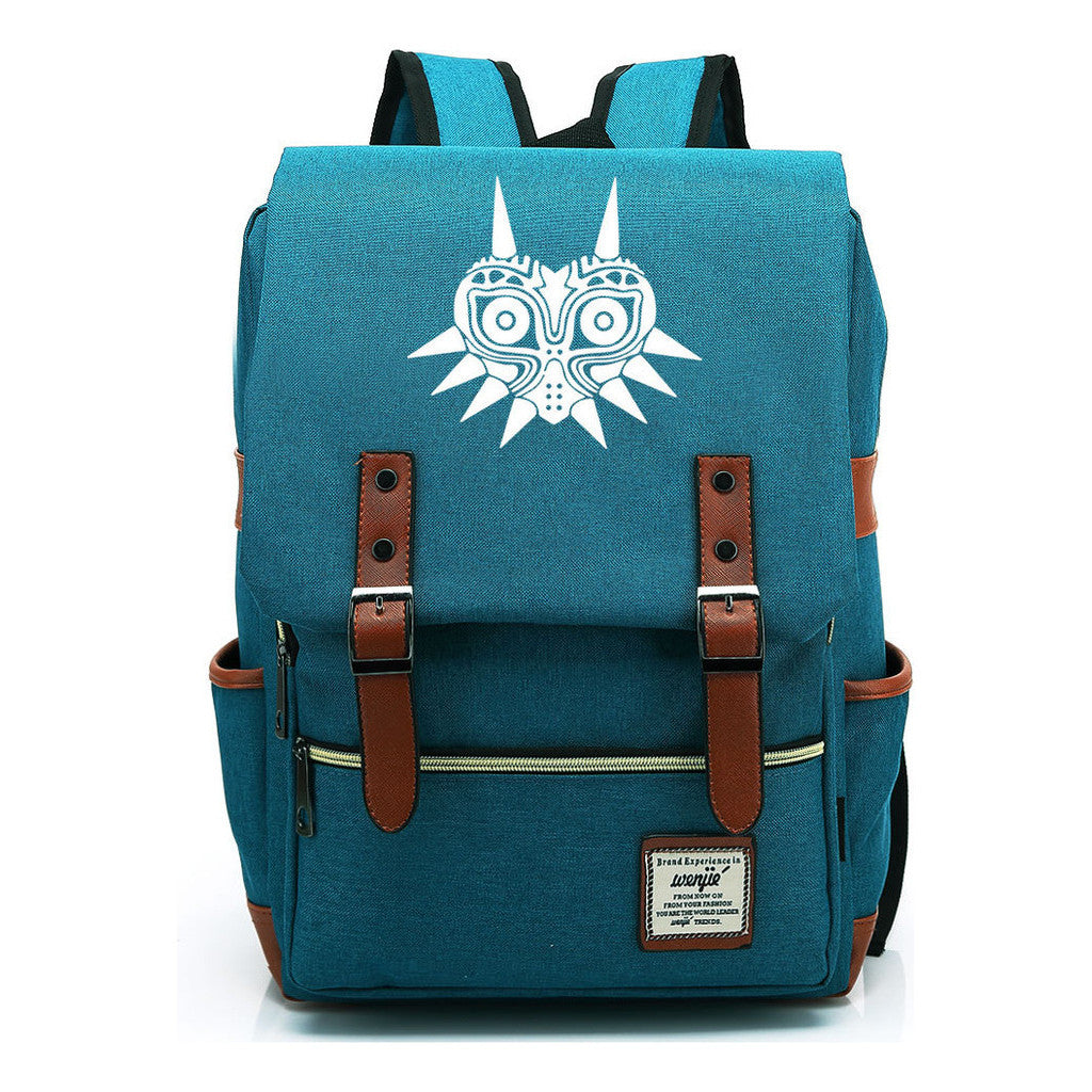 Printed Youth Student Backpack For Men And Women's Casual Classic Backpack
