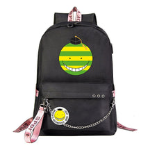 Anime Dark Usb Youth Student Backpack For Men And Women's Leisure Travel Backpack