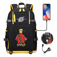 Printed Usb Youth Student School Bag Leisure Large Capacity Travel Backpack