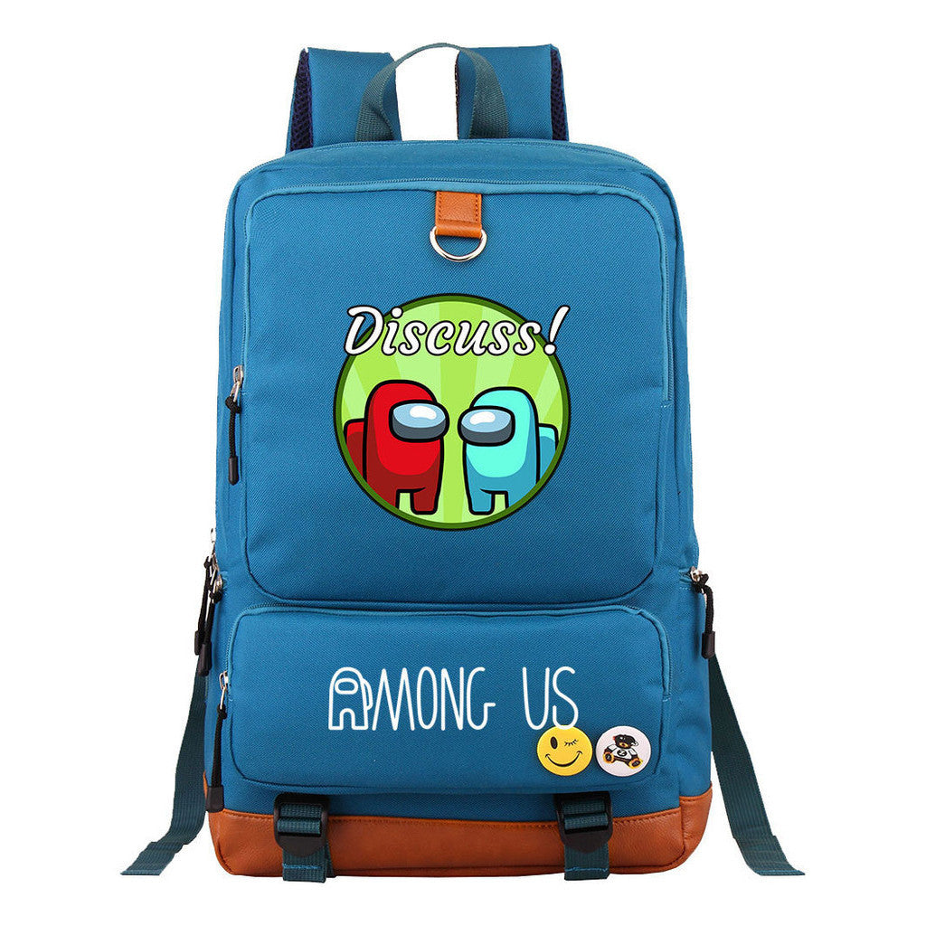 Youth Student Backpack, Large Capacity Travel Bag, Men's And Women's Backpack