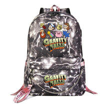 Cartoon Strange Town Youth Student School Bag Men's And Women's Leisure Travel Backpack