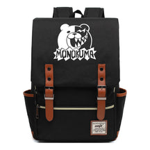 Printed Teenage Student Backpack For Men And Women With Casual Belt Buckle Classic Backpack