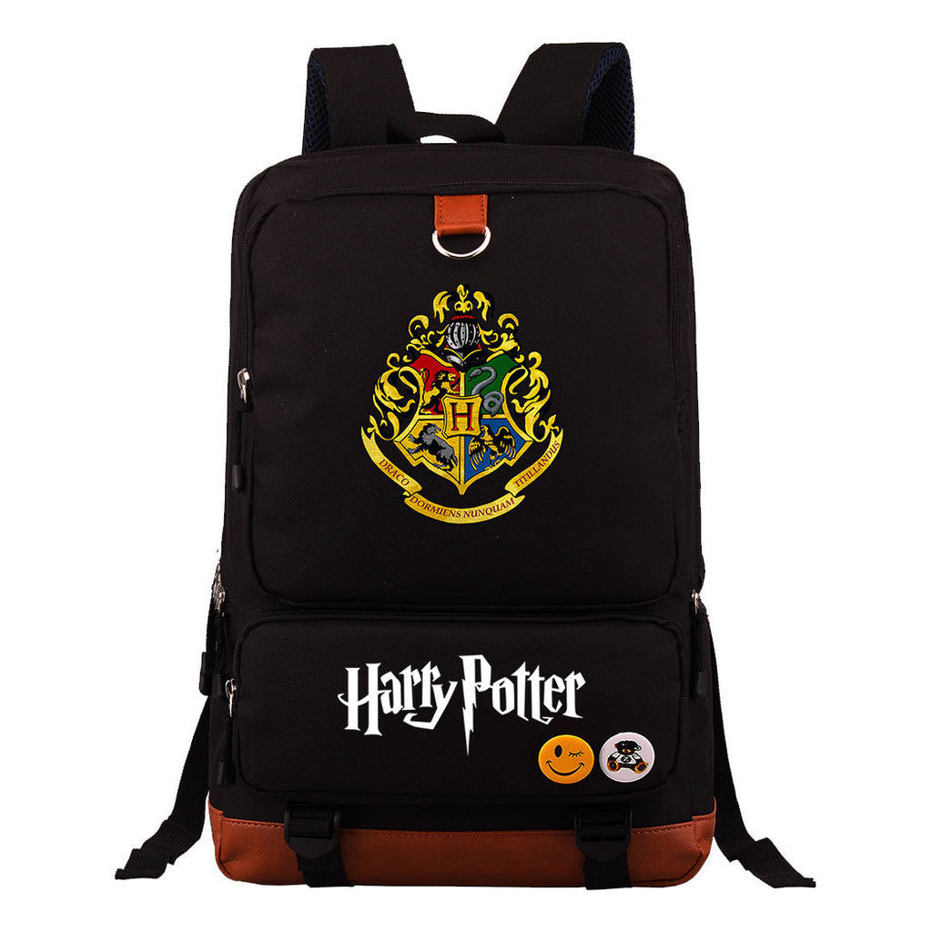 School Of Witchcraft And Wizardry Youth Student Backpack, Large Capacity Travel Bag, Men's And Women's Backpack