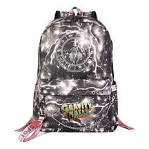 Cartoon Strange Town Youth Student School Bag Men's And Women's Leisure Travel Backpack