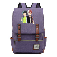 Anime My Heroes Academy Printed Youth Student School Bag Casual Belt Buckle Classic Backpack