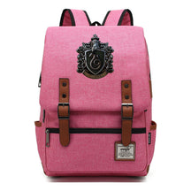 School Of Witchcraft And Wizardry Printed Youth Backpack Men And Women, Casual Belt Buckle, Classic Backpack