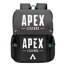 Apex Hero Print Usb Charging Cap Head Style Student School Bag Casual Backpack