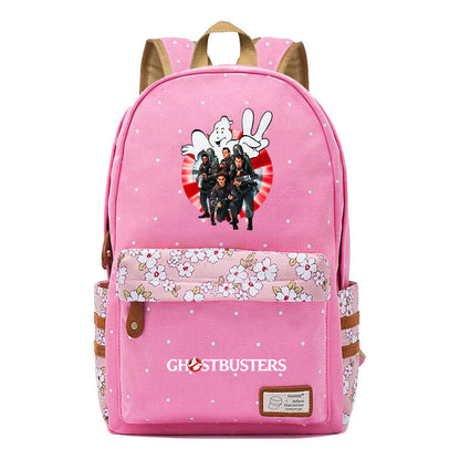 Devil Print Girl Backpack, Fashionable And Casual Backpack
