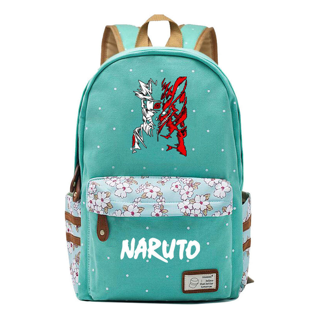 Naruto Youth School Bag Fashion Casual Backpack