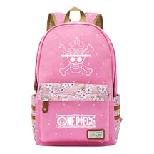 Anime Pirate Wang Lufei Printed Youth Student School Bag Fragmented Flower Men's And Women's Leisure Backpack
