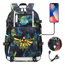 Legend Of Zelda Printed Backpack For Men And Women With Large Capacity Leisure Travel Backpack