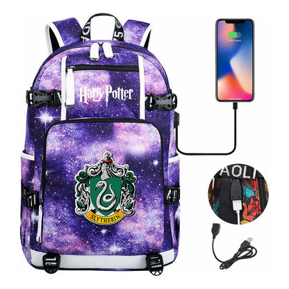 Magic School Usb Youth Student Backpack For Men And Women Leisure Travel Backpack