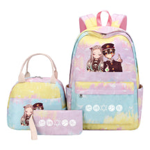Teenage Student Girl Backpack Lunch Bag Three Piece Set Backpack Set