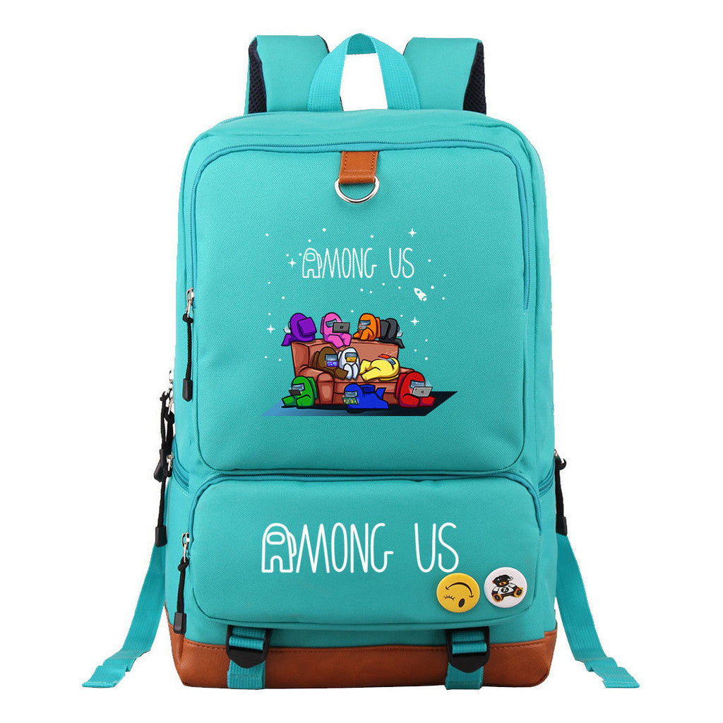 Youth Student Backpack, Large Capacity Travel Bag, Men's And Women's Backpack