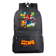 Super Mario Starry Sky Youth Student Backpack For Men And Women's Leisure Travel Backpack