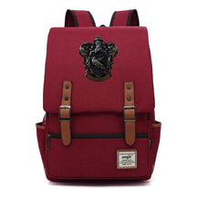 School Of Witchcraft And Wizardry Printed Youth Student School Bag Casual Belt Buckle Classic Backpack