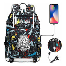 Magic School Usb Student Backpack For Leisure Travel Backpack
