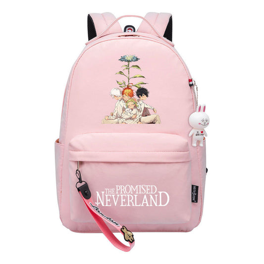 Printed Teenage Student Backpack, Casual Bag, Girl Backpack