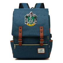 School Of Magic Schoolbag Usb Leisure Belt Buckle Backpack Men And Women