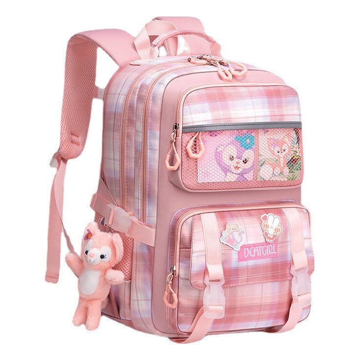 Student Backpack For Spine Protection And Weight Reduction, Ultra Light Waterproof Backpack