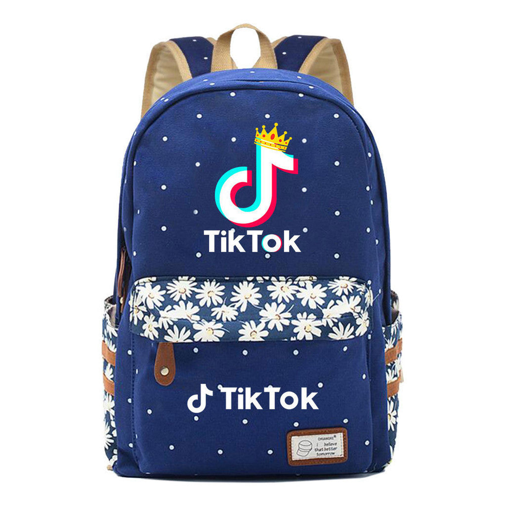 Short Video Student Backpack, Fashionable And Casual Backpack