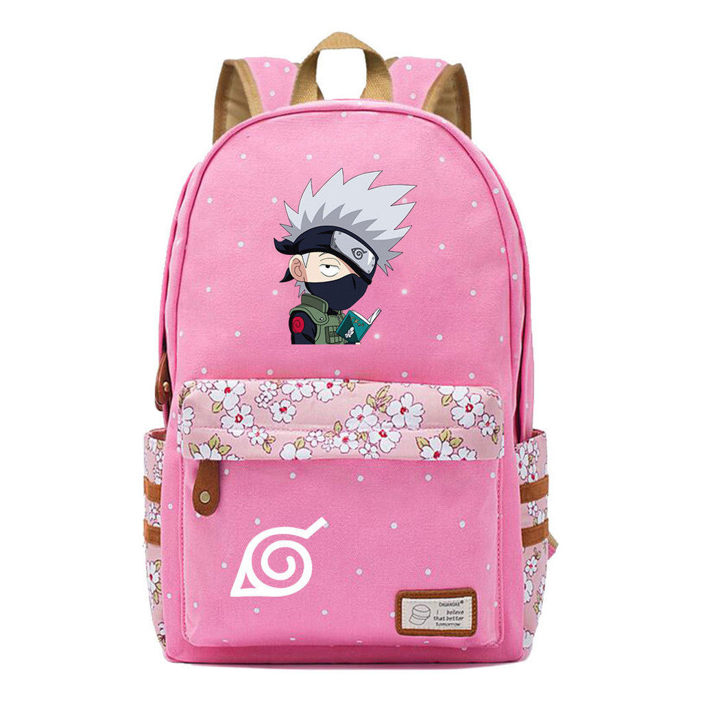 Naruto Youth Student School Bag Fashion Casual Backpack
