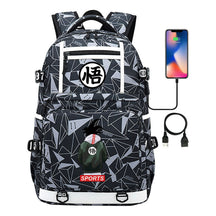 Manga Dragon Ball Usb Youth Student Backpack For Men And Women, Backpack For Leisure Travel