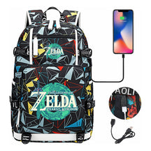 Printed Teenage Student Backpack For Men And Women's Leisure Travel Backpack