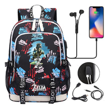 Usb Youth Student Backpack For Men And Women's Leisure Sports Backpack