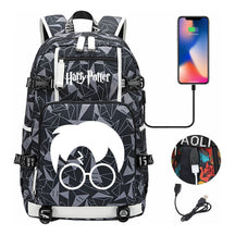 Magic School Usb Youth Student Backpack For Men And Women Leisure Travel Backpack