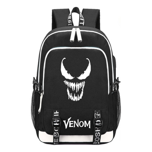 Youth Student Backpack Usb Men's And Women's Leisure Backpack