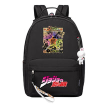 Comic Jojo's Wonderful Adventure Print Youth Student School Bag Leisure Bag Girl Backpack