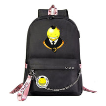 Anime Dark Usb Youth Student Backpack For Men And Women's Leisure Travel Backpack