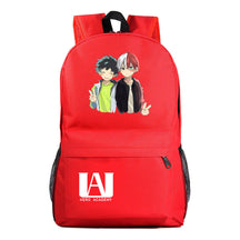 Anime My Heroes Academy Printed Youth Student Backpack Men's And Women's Leisure Backpack