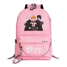 Promised Dream Island Usb Youth Student Backpack For Men And Women Leisure Travel Backpack