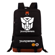 Cartoon Anime Transformation Mecha Student Backpack, Men's And Women's Backpack, Travel Bag