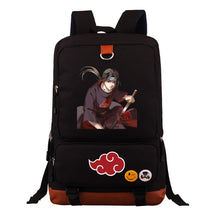 Cartoon Naruto Uchibo Youth Student School Bag Large Capacity Travel Bag Men's And Women's Backpack