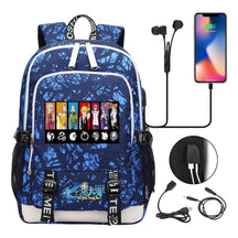 Junior Student Backpack Usb Leisure Backpack For Boys And Girls