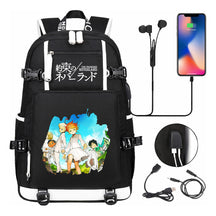 Promised Dream Island Usb Large Capacity Youth Student Backpack For Boys And Girls Leisure Travel Backpack
