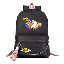 Lazy Egg Usb Youth Student Backpack For Men And Women's Leisure Travel Backpack