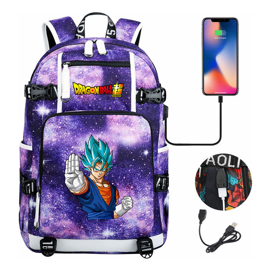 Usb Large Capacity Youth Student Backpack For Men And Women's Leisure Travel Backpack