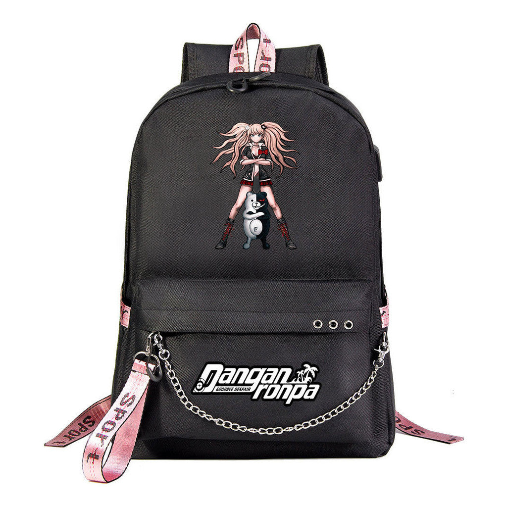 Usb Youth Student Backpack For Men And Women's Leisure Travel Backpack