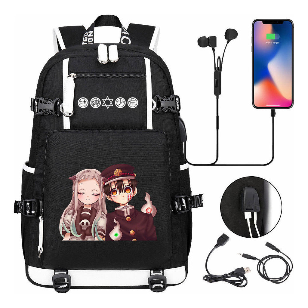 Usb Large Capacity Youth Student Backpack For Men And Women's Leisure Travel Backpack