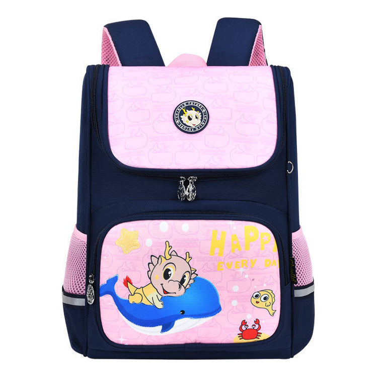 Reducing Load, Breathable And Splash Proof Student Backpack, Children's Backpack