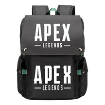 Apex Hero Print Usb Charging Cap Head Style Student School Bag Casual Backpack