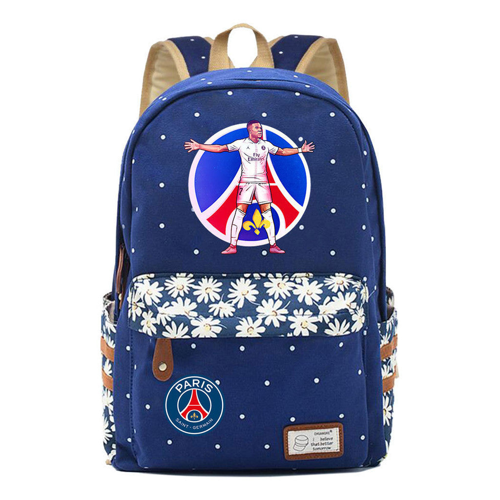 Printed Teenage Student Backpack, Fashionable Men's And Women's Casual Backpack