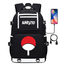 Naruto Usb Youth Student School Bag Men's And Women's Backpack Leisure Travel Bag
