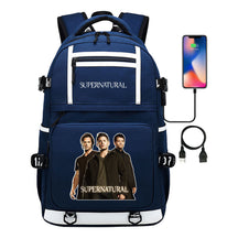Evil Power Usb Youth Student School Bag Men's And Women's Backpack Leisure Travel Backpack